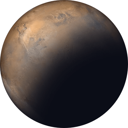 Image of planet Mars